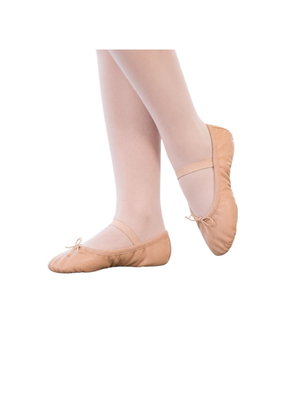 Capezio Daisy 205 Ballet Slippers Leather Upper Ballet Pink Girls US 7N EU 38 Ne